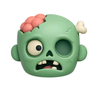 Zombie 3D icon