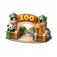 Brown Zoo 3D icon